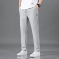 Men's Trousers Casual Solid Breathable Slim Straight Pants Male Joggers Thin Quick Dry Sweatpants Sports Pants Hiking Pants Men. 