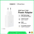 The OPPO 65W Type-C GaN Power Adapter offers cutting-edge GaN technology Supported for Realme Mobiles & OnePlus mobiles, ensuring low-temperature voltage for safe and efficient charging.. 