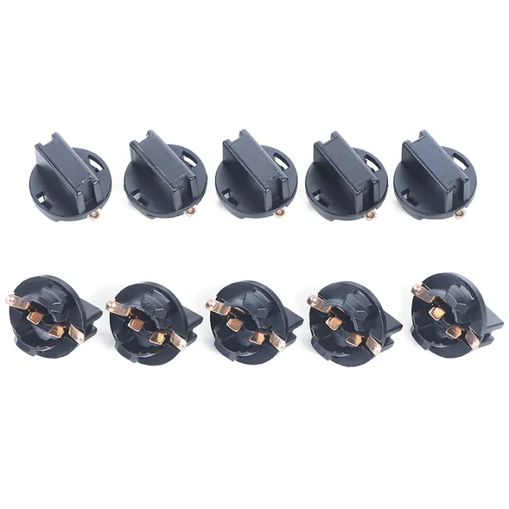 10pcs%20T10%20Socket%20Dashboard%20Instrument%20Panel%20Socket%20T10%20W5W%20168%20192%20194%20Twist%20Lock%20Wedge%20Bases%20Lamp%20Dash%20Bulb%20Plug%20-%20Image%203