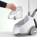 KENWOOD Garment Steamer 1500W with 2L Water Tank Capacity, Rotary Wheels, Folding Rack, Trouser Press, Glove GSP65. 