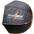 Welborn 80cm  Portable Octagon Softbox Umbrella Brolly Reflector for Studio Strobe Speedlight Flash. 