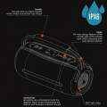 Boombox 360 Surrounding Sound High Bass Wireless Speaker. 