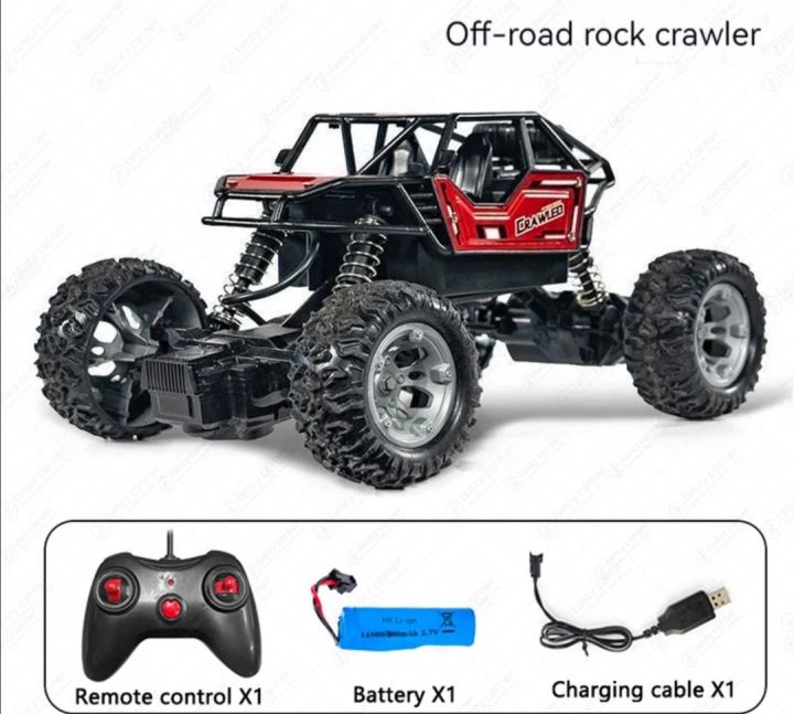 RC Car Remote Control Car off road 2WD Rechargeable 4CH 1:20 Rock Crawlers..