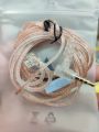 TRN, MT1, MT1 Pro, MT1 Max, OFC Flat Upgrade Cable Black 2 Pin Type B C 0.75mm with Mic.