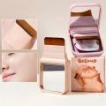 Traceless Soft Brush Puff Set, Ultra-thin Portable with Built-in Puff Mirror, Flawless Base Makeup Brush. 