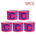 1-10pcs Leader Competition Armband Breathable Soccer Player Captain Group Armband Clear Icon Capitan Band For Football Captain. 