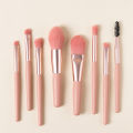 8Pcs Soft Fluffy Makeup Brushes Set for cosmetics Foundation Blush Powder Eyeshadow Kabuki Blending Makeup brush beauty tool. 