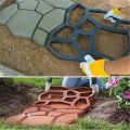 DIY Pavement Mold Walk Path Maker for Home Garden DIY Manually Paving Brick Mold Concrete Form Pathmate Stepping Stone Molds. 