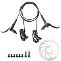 MEROCA M4 MTB Bike Hydraulic Brake 4 piston mtb brakes bike hydraulic disc brake MT420 Cycling accessories for mountain bike.