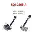 Original Charging Port Power DC Jack 820-2565-A For Macbook Pro 13" 15" 17" A1278 A1286 2009-2012 Year. 