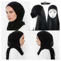 2 in 1 hijab | Hijab cap Attached hijab | Ready to wear Hijab. 