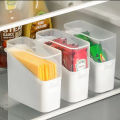 1 Pc Multi-Purpose Refrigerator Organizer & Cheese Box – Airtight Food Storage Container with Lid, Large Capacity Slice Cheese Holder, Transparent Fridge Organizer for Kitchen Storage. 