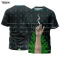 Tesm Men Breathable Printed Short-Sleeve Sports T-shirt - Multi-Training Jersey-Inspired Fan Couple Parent-Child Party-Style Top. 