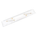 Nautical Parallel Ruler 450mm Marine Navigation Parallel Ruler High Transparency Acrylic Nautical Sea Chart Plotting Tool. 