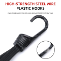 1Pcs Motorcycle Luggage Strap Motorcycle Cross-country Riding Luggage Bag Buckle Helmet Rope Strong Rope Belt for Car Bike black. 