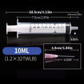 5pc *10ML Refill Tool Syringe with Needle for Epson HP Canon Brother Ricoh FuJi Printer Ink Cartridge and Ciss. 