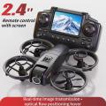 4k Dual Camera WI-FI FPV Dual Camera Portable Folding Drone APP Controlled - drone camera. 