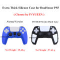 IVYUEEN for PlayStation 5 PS5 Controller Rubber Case Protector Extra Thick Silicone Skin Suit for DualSense Original Charger. 