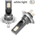 H7 Headlight Bulb Kit Car Fog Light Bulbs High Low Beam 110w Super-Bright 6000k White Car Driving Running Lamp LED Light 12V 24V. 