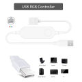 USB Tuya Smart Life WiFi RGB LED Strip 5V 1M 2M 3M 4M 5M Flexible Dimmable TV Background Lighting for APP Alexa  Assistant lightify. 