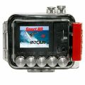 (G). Intova Sport Pro Waterproof HD Video Sports Camera, 1.5" TFT LCD, with 16 MB Flash Memory, 4x Digital Zoom, 140-degree Wide-Angle Lens(condition used good condition without original box). 