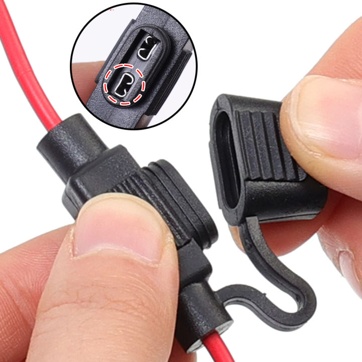 5/10pcs%20Car%20Mini%20Blade%20Adapter%20Fuse%20Holder%20Splash-proof%20for%2012V%20Wire%20Cutoff%20Switch%20Socket%20Damp%20Proof%20Splash%20Proof%20Fuse%20Socket%20-%20Image%202