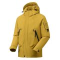 Autumn Men's Mountaineering Jacket Windproof and Waterproof Fabric Fashion Hip Hop Design Casual Neutral Oversize Outdoors Coat. 
