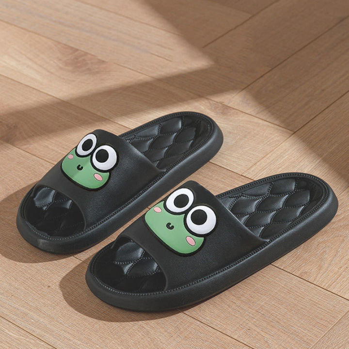 Summer%20Beach%20Slides%20Bathroom%20Anti%20Slip%20Slipper%20Non-Slip%20Home%20Flip%20Flops%20Cartoon%20Frog%20Soft%20Sandals%20-%20Image%205