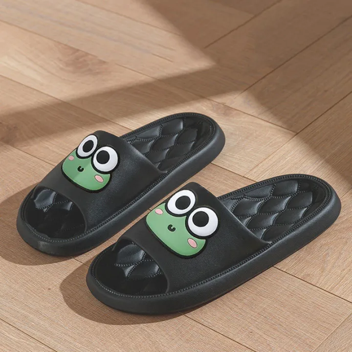 Summer%20Beach%20Slides%20Bathroom%20Anti%20Slip%20Slipper%20Non-Slip%20Home%20Flip%20Flops%20Cartoon%20Frog%20Soft%20Sandals%20-%20Image%205