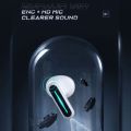 FASTER TG550 Delta Shaped Low Latency Gaming+Music TWS Wireless Earbuds. 