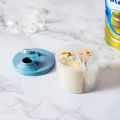 Portable Reusable Baby Food Storage Box Snacks Cups 4 Compartments Formula Dispenser Newborn Milk Powder Organizer. 