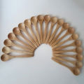 10pcs/Set Wooden Honey Spoon Ecofriendly Household Tableware Bamboo Kitchen Condiment Scoop Coffee Spoon Dessert Spoon Teaspoon.
