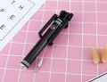 Selfi Stick With Selfie Button Control 3.5m Jack in Black best for all cellphone. 