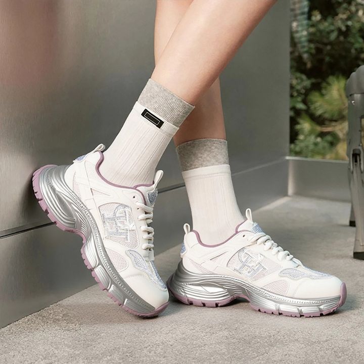 C-H%20Women's%20Shoes%20White%20%20Brand%20%20New%20Silver%20Lace%20Mesh%20Shoes%20Simple%20and%20Comfortable%20Outdoor%20For%20Girls%20Students%20-%20Image%206
