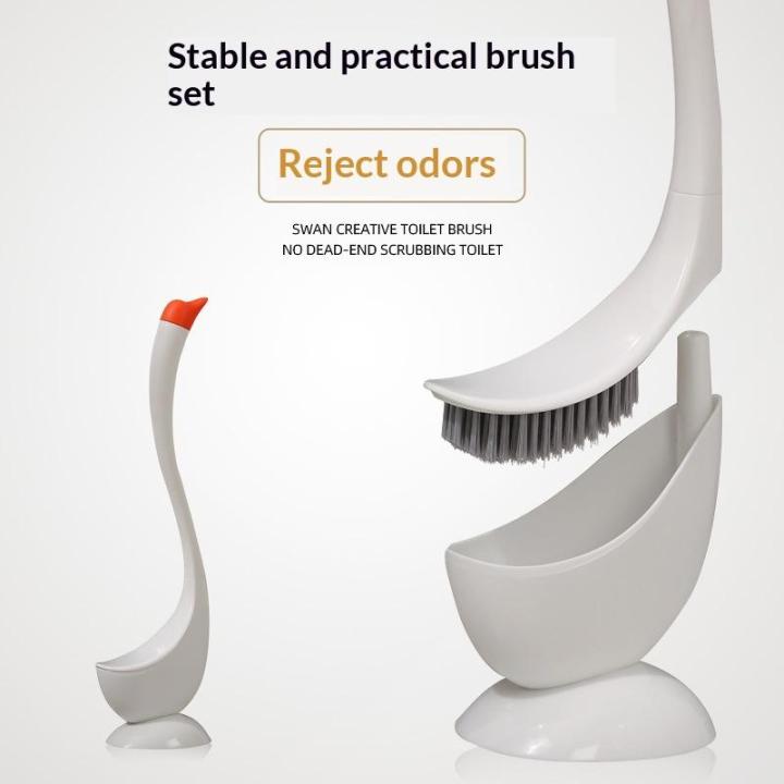 %E3%80%90Nice%E3%80%91Cute%20Toilet%20Brush%20With%20Long%20Handle%20Swan%20Shape%20Toilet%20Holders%20Bathroom%20Accessories%20Plastic%20Toilet%20Plunger%20Cleaning%20Tool%20-%20Image%202