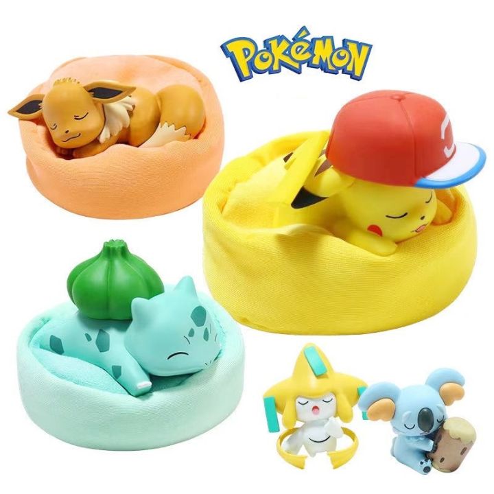 Pokemon%20Anime%20Pikachu%20Eevee%20Poket%20%20Pokemon%20Starry%20Dream%20Series%20Action%20Figures%20Bulbasaur%20Snorlax%20Monster%20Model%20Ornaments%20Toy%20-%20Image%202