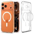 iPhone 17 Pro Max Silicone Transparent Case with MagSafe – Shockproof Clear Cover. 
