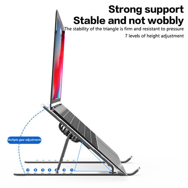 Aluminum%20Laptop%20Stand%20cooler%20Foldable%20Notebook%20Computer%20Cooling%20Pad%20Portable%20Stand%20For%20tablet,%20Laptop%20Stand%20with%20Fan%20-%20Image%207