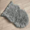Grey faux sheep Faux Fur Fluffy Rug 2 x 3 fet furry rugs. 