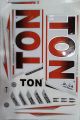 NEW 3D TON RED Edition Branded Cricket Bat Sticker TON Embossed Cricket Bat Sticker Best Quality. 