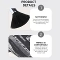 Barber wrap set Waterproof Hair Cutting Cape with Neck Duster Brush - Professional Barber Salon Hairdressing Apron Hair Stylists. 