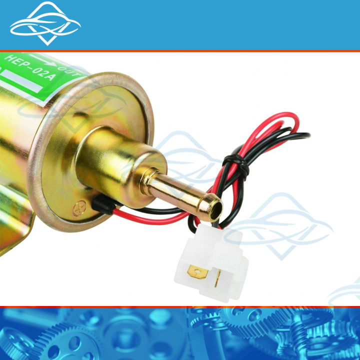 12V/24V%20Universal%20Electric%20Fuel%20Pump%20Low%20Pressure%20Bolt%20Fixing%20Wire%20Diesel%20Petrol%20HEP-02A%20For%20Car%20Carburetor%20Motorcycle%20ATV%20-%20Image%202