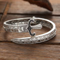 Retro Classic Creative Sword Shaped Bracelets for Men and Women Fashion Personality Exquisite Open Bracelets Party Jewelry . 