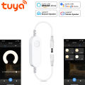 Tuya Wifi Warmwhite Under Cabinet Lighting 12V Dimmable Puck Lights Kitchen Counter Wardrobe Night Lamp Room Decor APP for Alexa. 