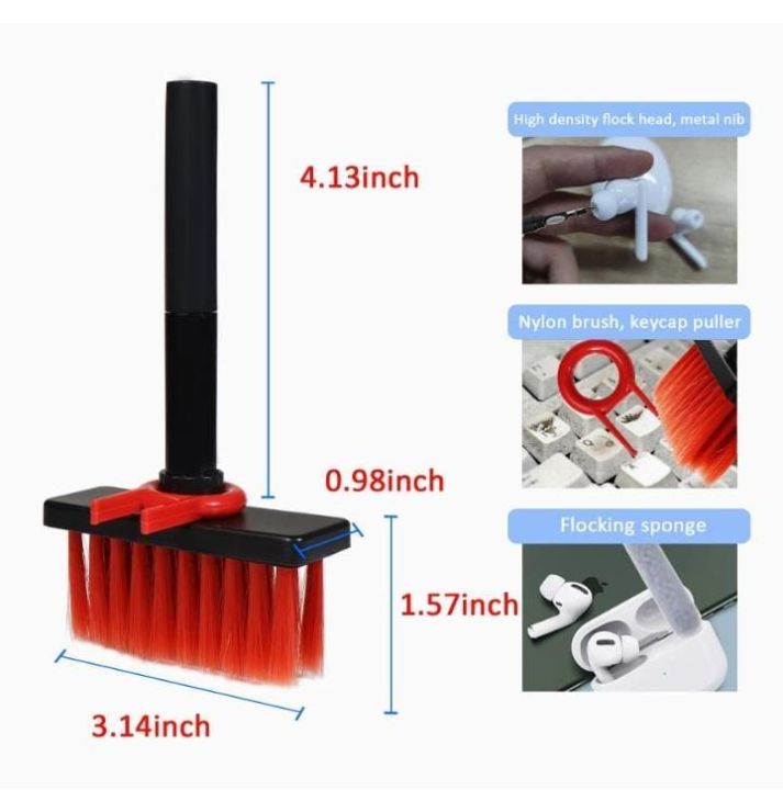 5 in 1 Multi-Function Computer Keyboard Cleaning Tools Kit