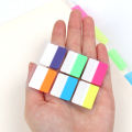 MOTARRO 6 Color Transparent Waterproof Sticky Notes Index Tabs For Page Marker File Classify Planner Stickers Office Suppies. 