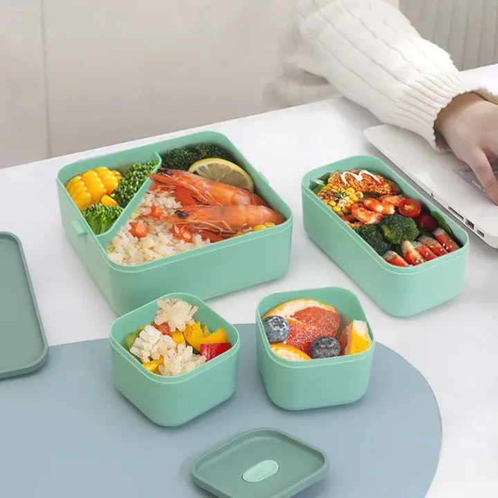 1100ML/1800ML%202%20layer%20Compartment%20Lunch%20Box%20For%20Kids%20With%20Fork%20and%20Spoon%20Microwave%20Bento%20Boxes%20Portable%20Food%20Storage%20Container%20-%20Image%203