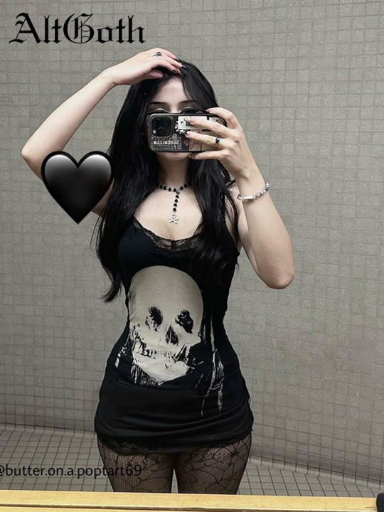 AltGoth%20Cyber%20Punk%20Gothic%20Dress%20Women%20Streetwear%20Harajuku%20Skull%20Printed%20Sleeveless%20High%20Waist%20Bodycon%20Dress%20Grunge%20Rave%20Outfits%20-%20Image%203