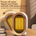 2025 New1200W Portable Electric Heater Mini Desktop Fan Heater Smart Warm Air Machine Home Bedroom Office Winter Heater. 