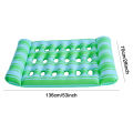 Inflatable Floating Bed Pool Floating Lounger with Headrest Inflatable Water Hammock Recliner Swimming Pool Party Air Mattress. 